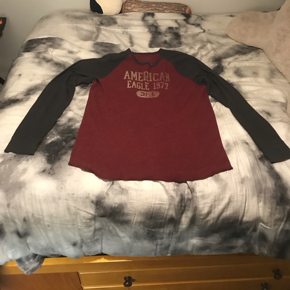 Long sleeve waffle tee